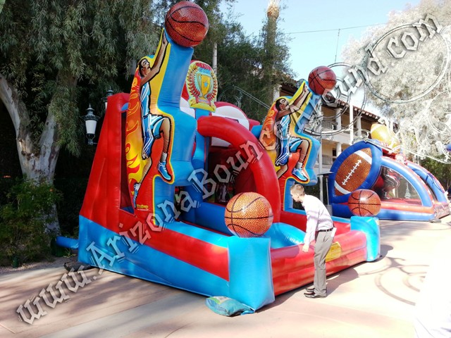 Inflatable Basketball Game Rental for kids Denver, Colorado Springs, Aurora, Fort Collins, CO